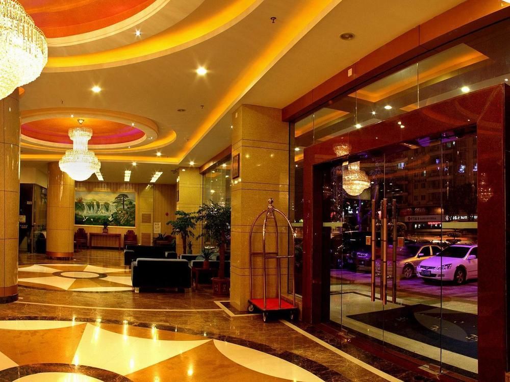 Shanshui Fashion Hotel Paifang Park Zhaoqing Exteriör bild