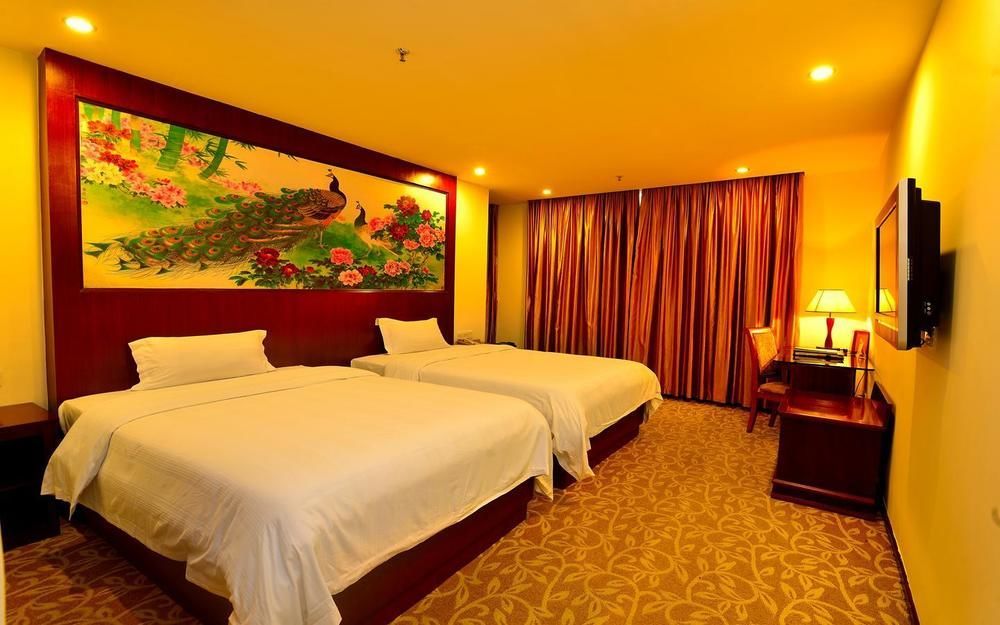 Shanshui Fashion Hotel Paifang Park Zhaoqing Exteriör bild