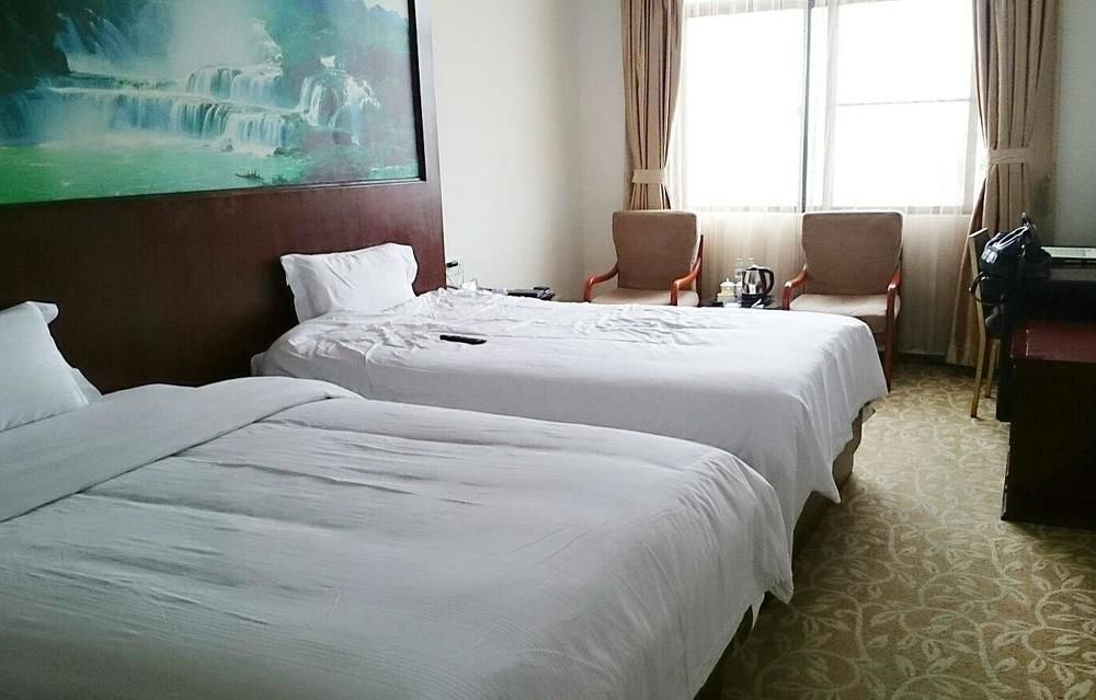 Shanshui Fashion Hotel Paifang Park Zhaoqing Exteriör bild