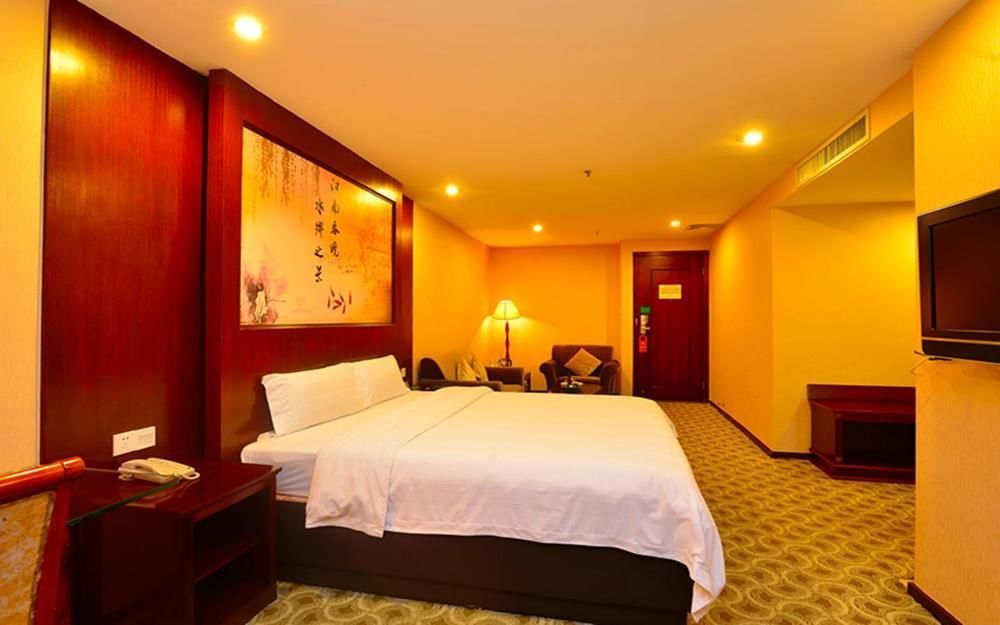 Shanshui Fashion Hotel Paifang Park Zhaoqing Exteriör bild