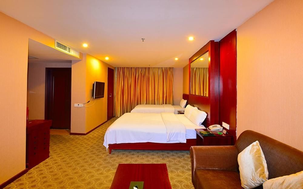 Shanshui Fashion Hotel Paifang Park Zhaoqing Exteriör bild