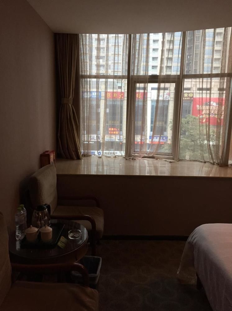 Shanshui Fashion Hotel Paifang Park Zhaoqing Exteriör bild
