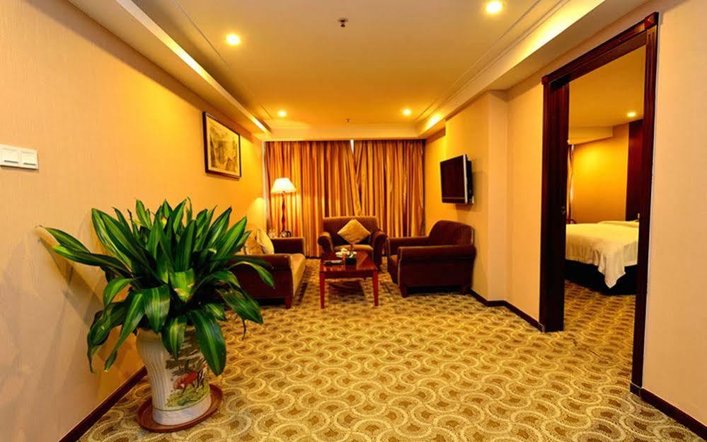 Shanshui Fashion Hotel Paifang Park Zhaoqing Exteriör bild